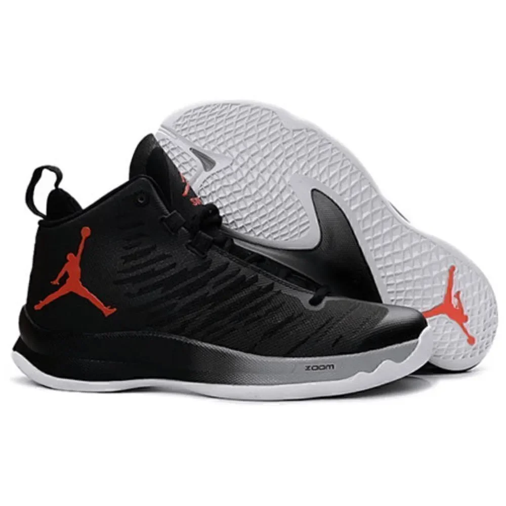 EUC Nike Jordan Super Fly 5 'Black Infrared' 850700-004